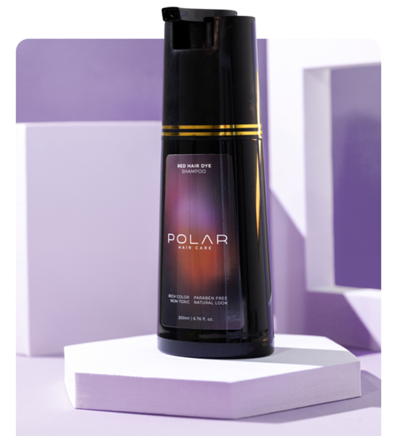 Polar Haircare Instant Dye Shampoo Review polar hair care dye shampoo